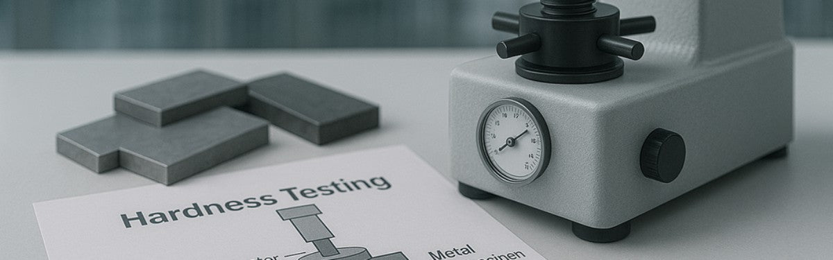 Härteprüfung von Metallen Geräte 