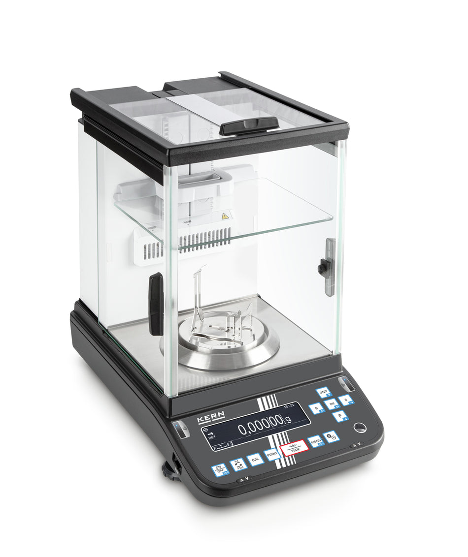 Premium Laborwaage KERN ABP 200-5AM für exakte Messergebnisse- Eichfähig. 220g/0,00001g