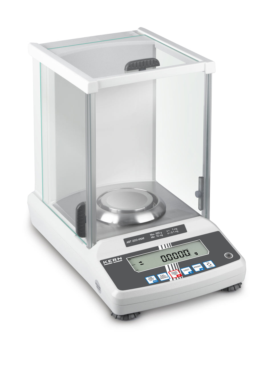 Zweibereich Analysenwaage KERN ABT 120-5DNM mit Eichzulassung. 42g/120g -  0,00001g/ 0,0001g