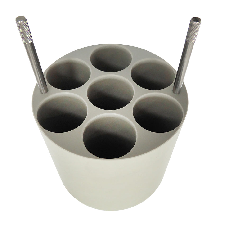 Rack 7x50ml D29mm RB 2/pk