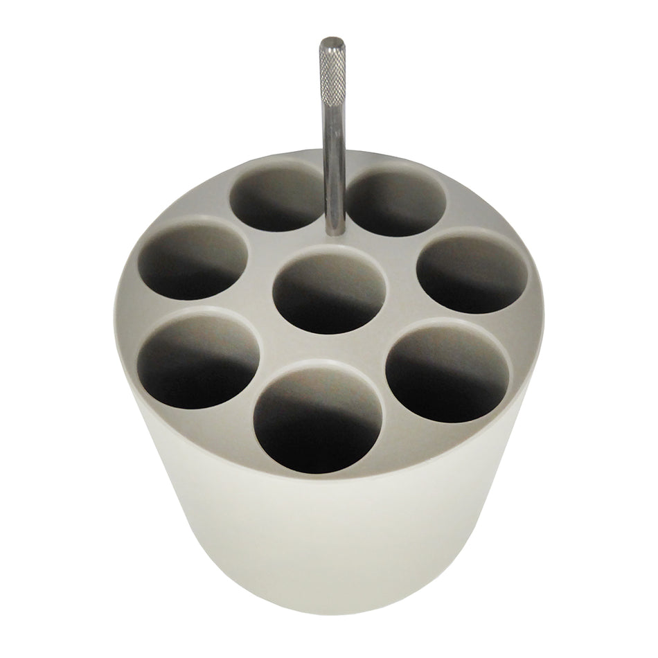 Rack 8x30ml D26mm RB 2/pk