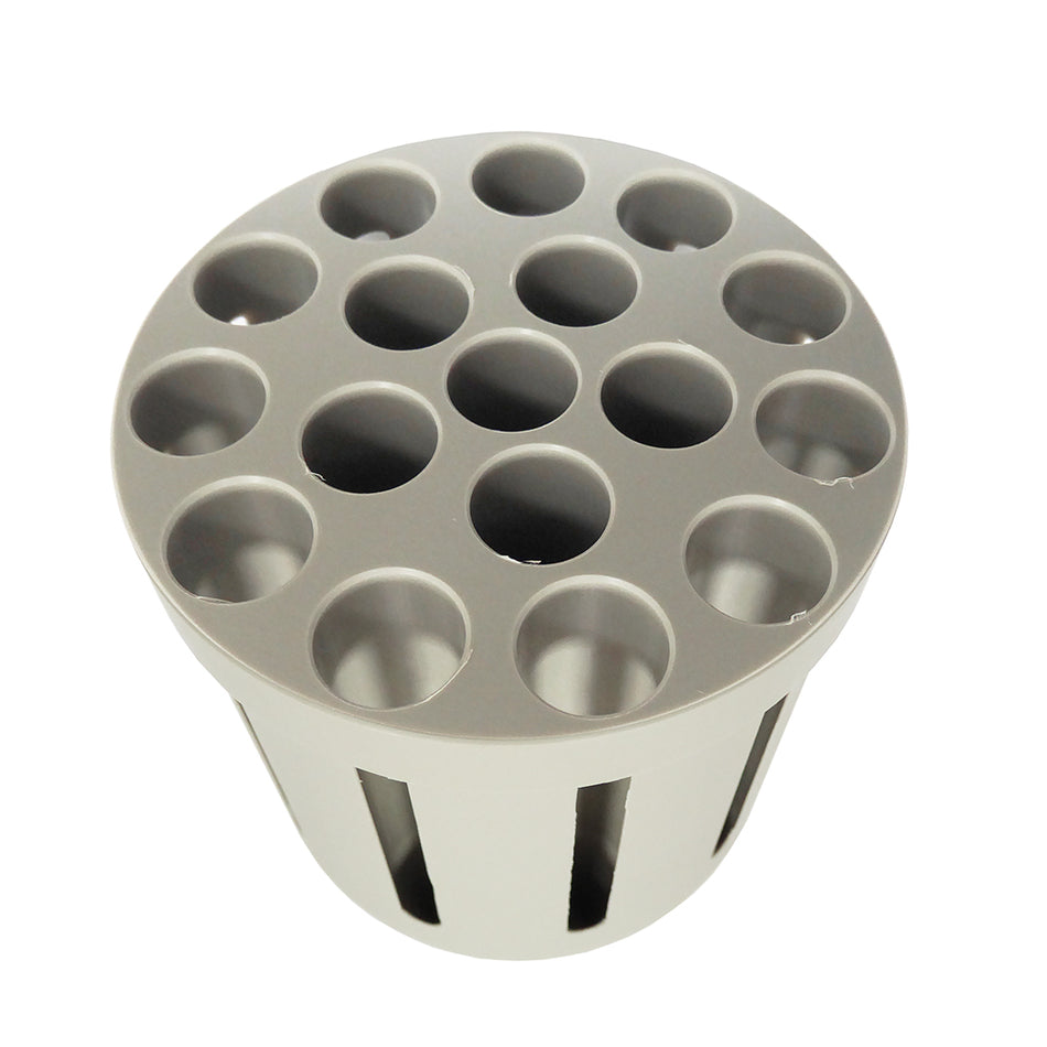 Rack 17x15ml D17mm FA 2/pk