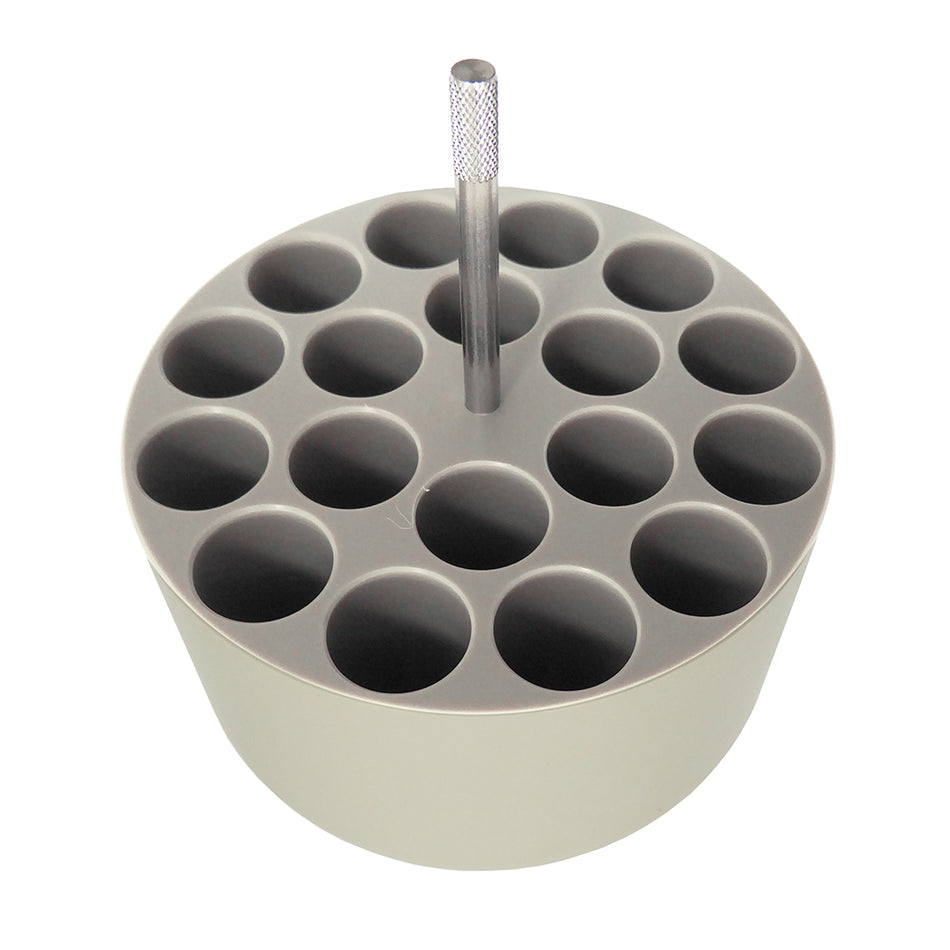 Rack 18x4/10ml D16mm Vac/Sar 2/pk