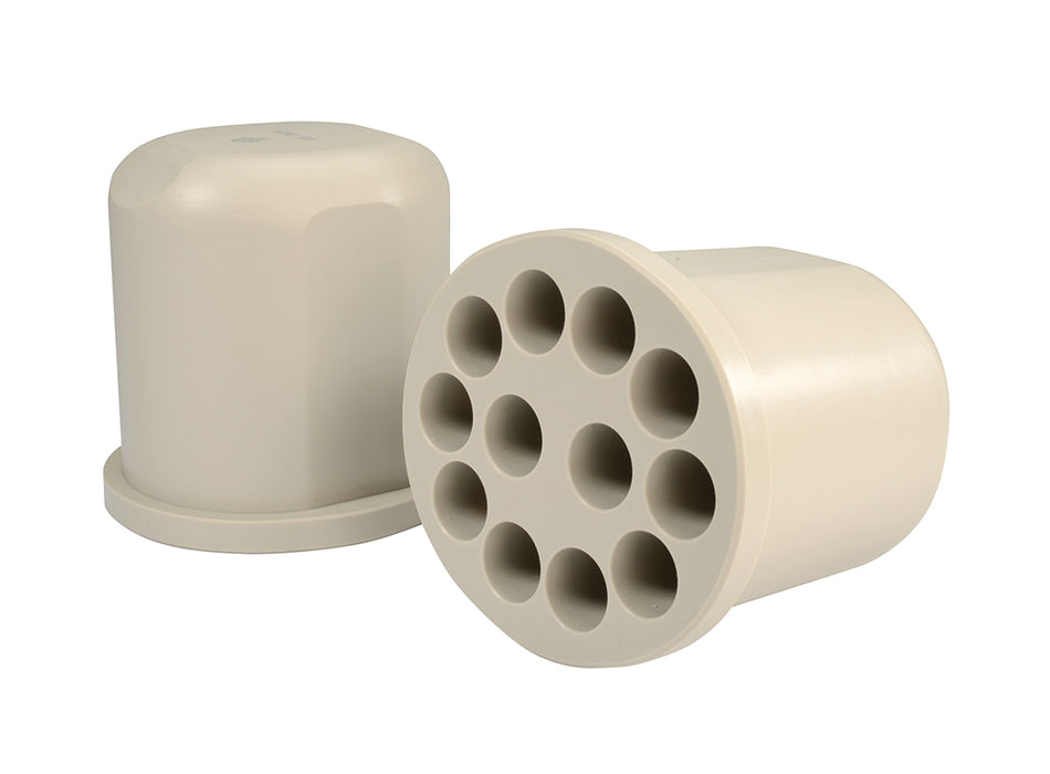 Rack 12x4-10ml D16mm Vac/Sar 2/pk