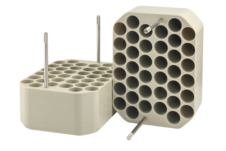 Rack 38x5.5-12ml D16mm Vac/Sar 2/pk