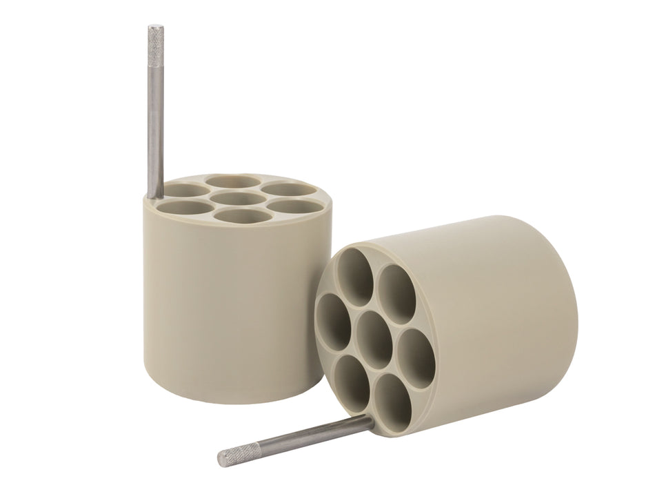 Rack 7×15ml D17mm RB/Vac 2/pk V1